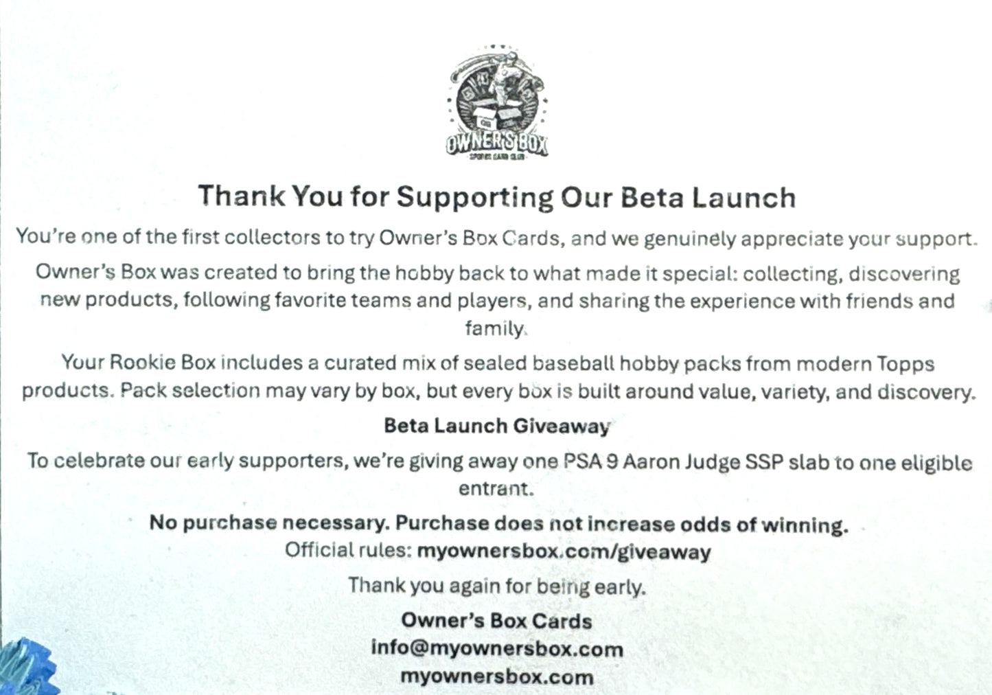 Rookie Box - Beta Launch